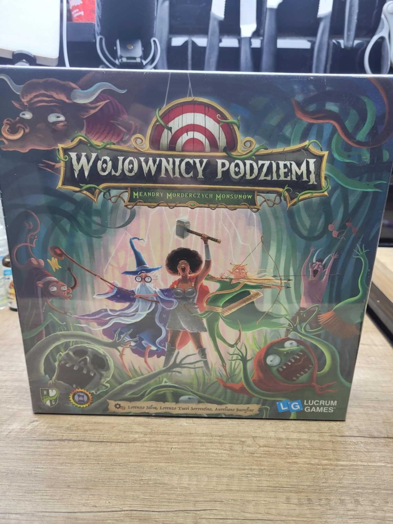NOWA zafoliowana gra- Wojownicy Podziemi: Meandry Morderczych Monsunów