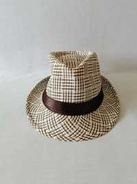 Літній капелюх чоловічий/жіночий р. 56-58 світло-коричневий