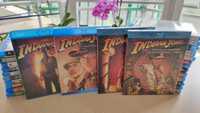Indiana Jones 1-4 pakiet 4 filmów płyta Blu-ray - Nowy - Folia