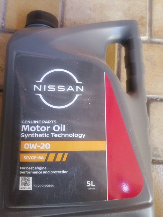 Масло 0W20 SP/GF-6A NISSAN
