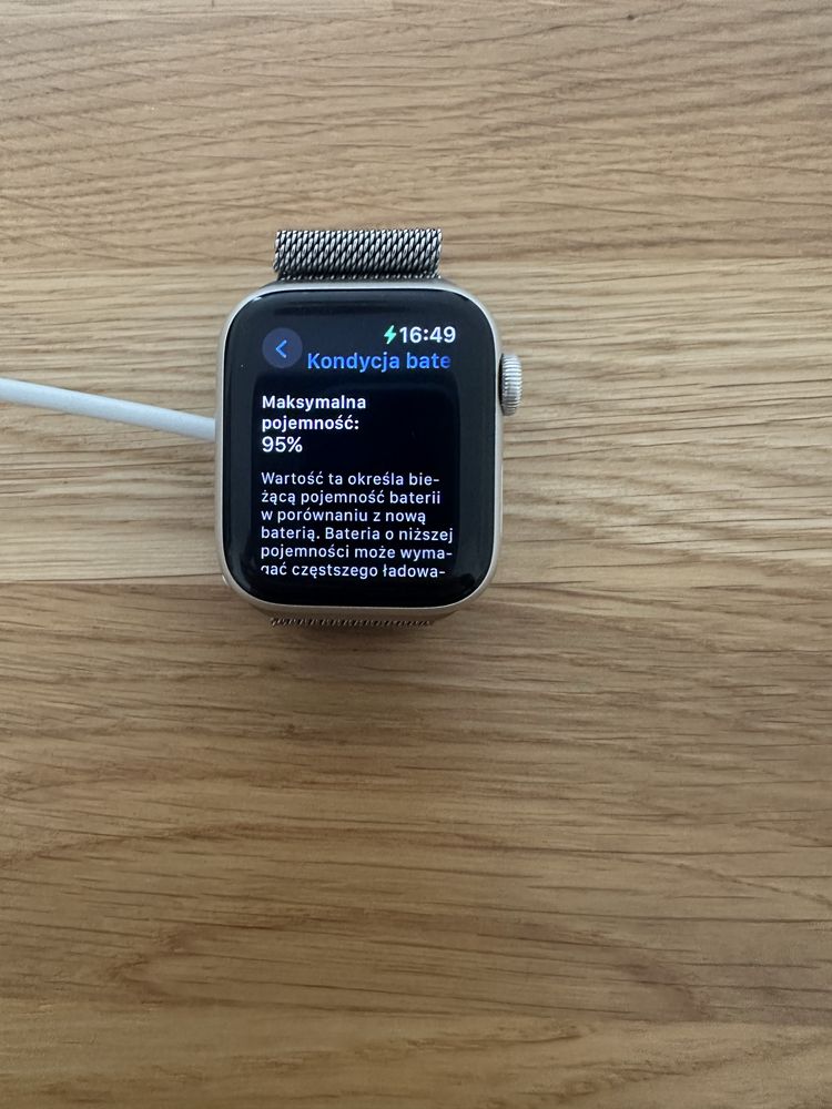 iWatch Apple 2 gen cellular srebrny 40mm