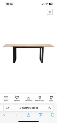 Stół rozkladany SIBO Agata meble 85cm x 160 , 210cm