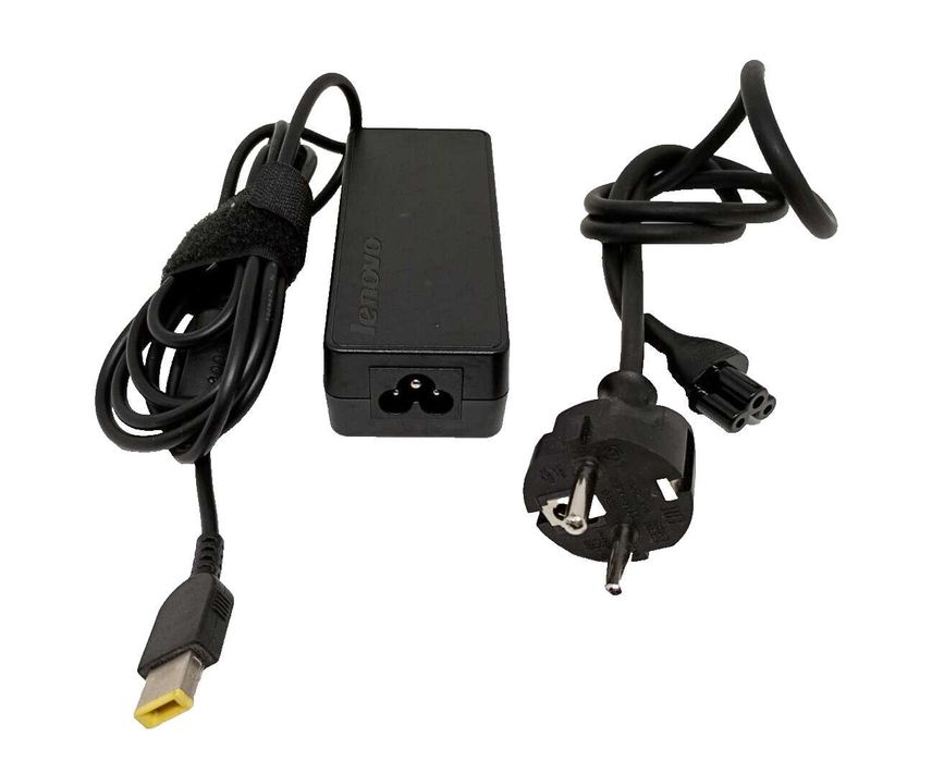 LENOVO ORIGINAL 65W AC adaptador Power Supply Slim Tip (quadrado)