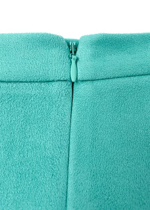 Шикарна спідниця з еко-замші на запах River Island, XS