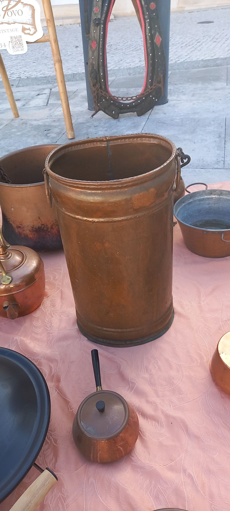 Peças em cobre,tenho  vários artigos  em cobre