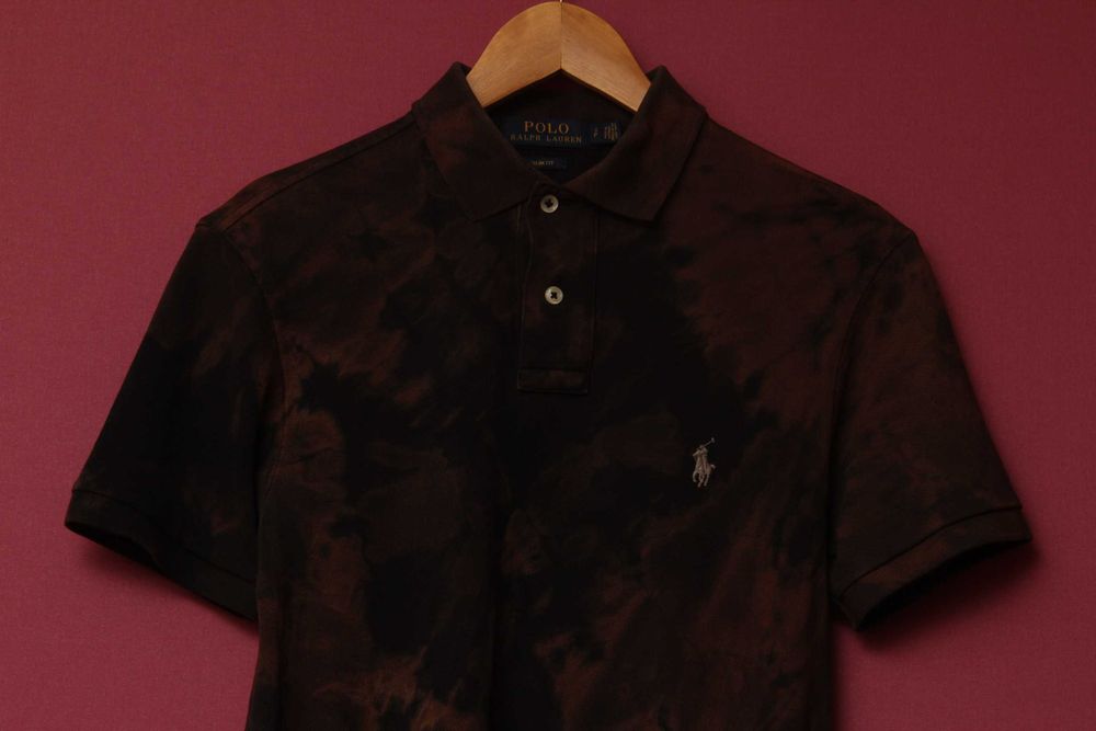 Polo ralph lauren рр S поло из хлопка пике свежие коллекций tie dye
