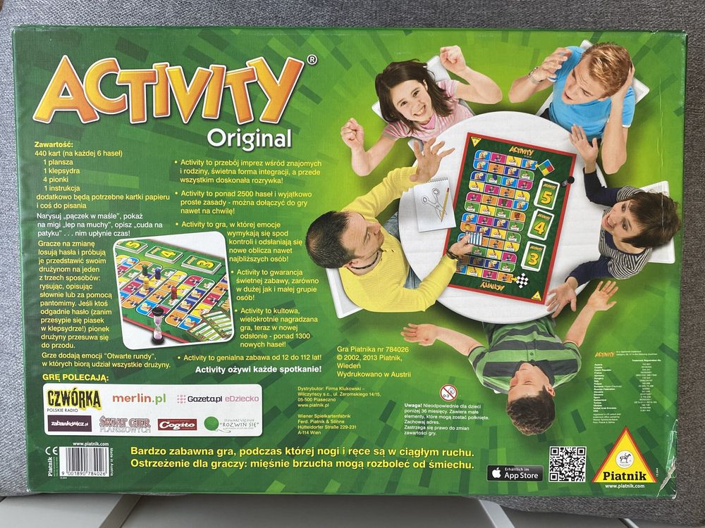 Gra planszowa Activity