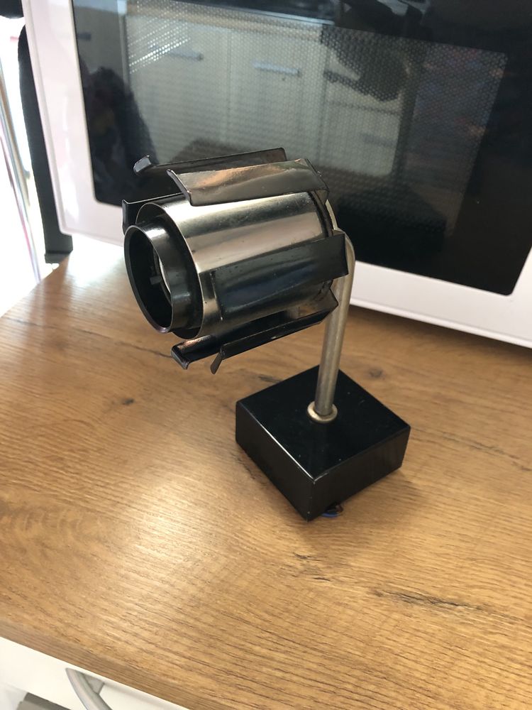 Lampa Boczna Scienna Metalowa Retro Antyk PRL-u