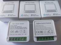 Zigbee switch 1ch/16A 2ch/10A (2*5A) Tuya mini przełącznik Smart life