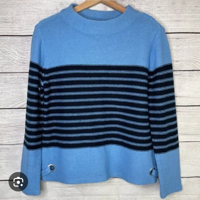 Свитер кофта спортивный полоска размер М