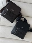 Сумка-мессенджер Coach чоловіча через плече