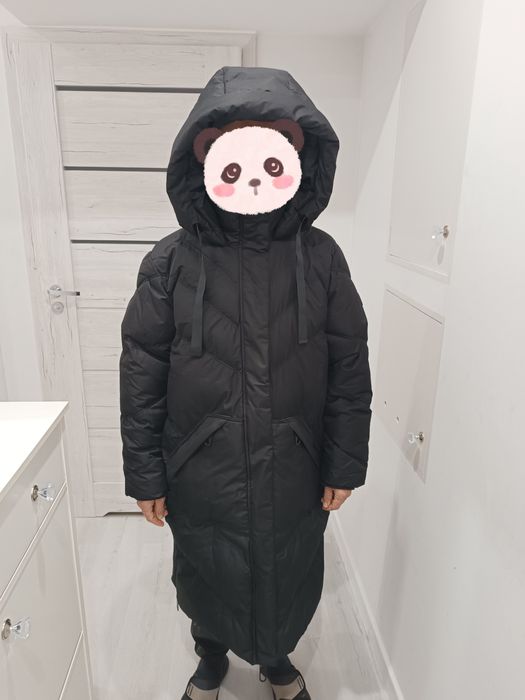 Ciepła damska kurtka płaszcz zimowy