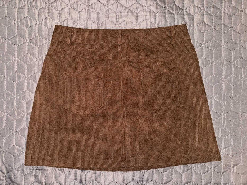 Спідниця у трендовому шоколадному кольорі НОВА