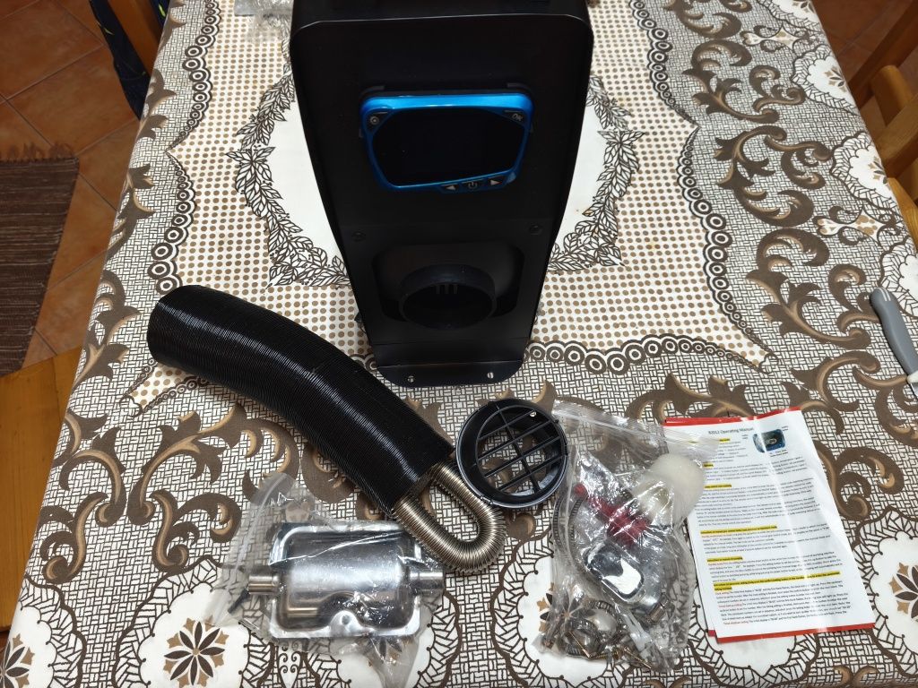 Aquecedor 12v para tenda, estufa, camião, caravana, roulote