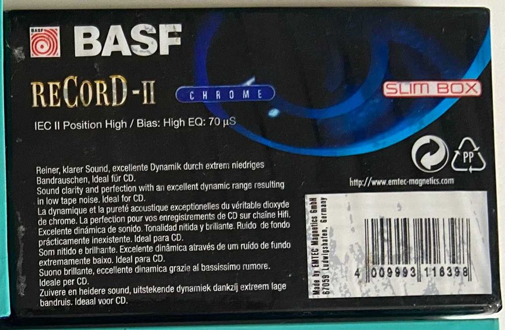 Аудиокассеты BASF
