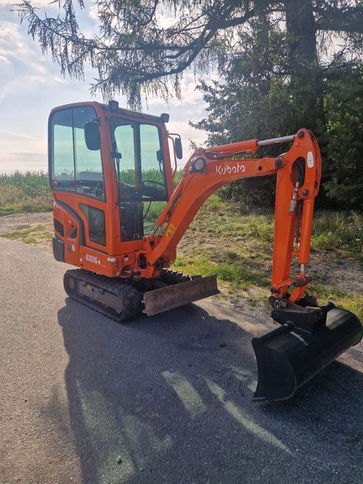 Minikoparka Kubota KX016-4  rok cena 

Dane techniczne: 
Wa