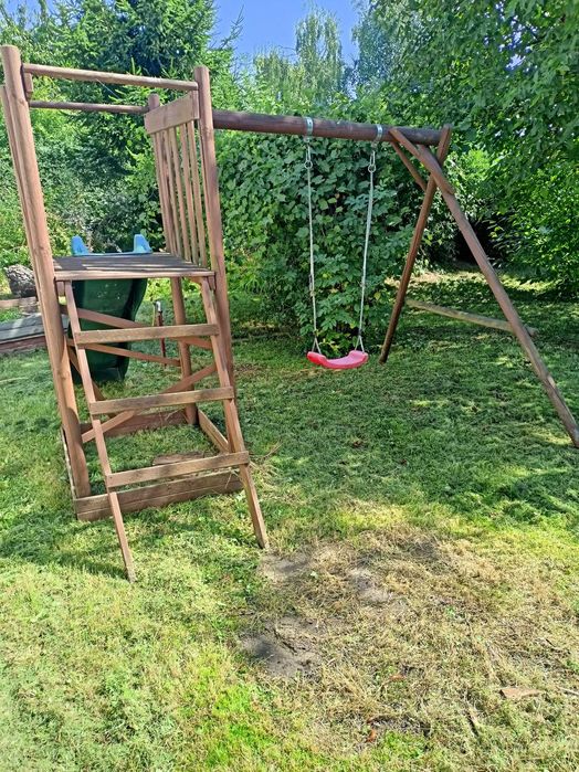 Plac zabaw "zjeżdżalnia z huśtawką"