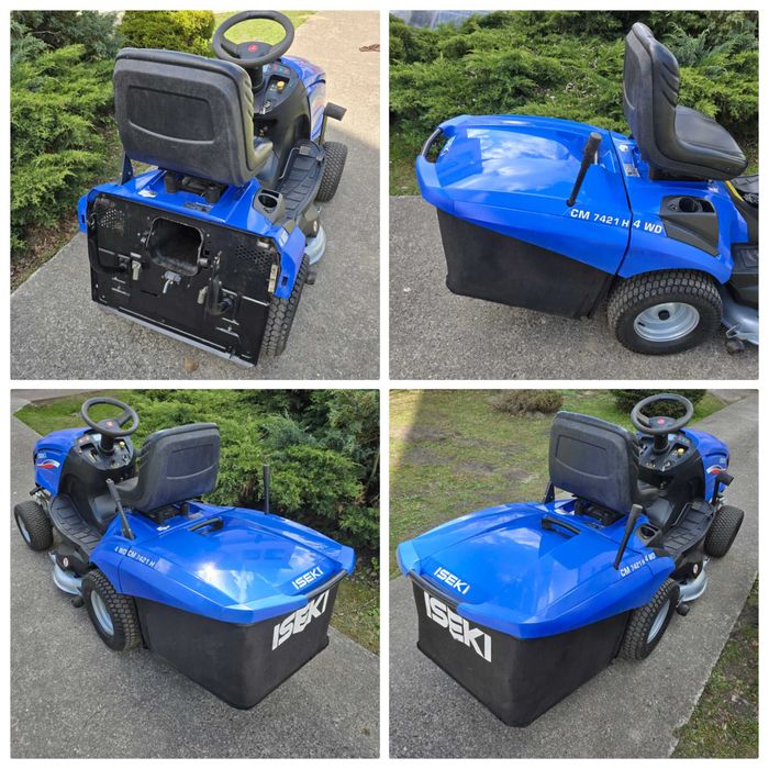 Traktorek kosiarka ISEKI Stiga Castel Garden 4x4 22KM B&S v-ka + PŁUG