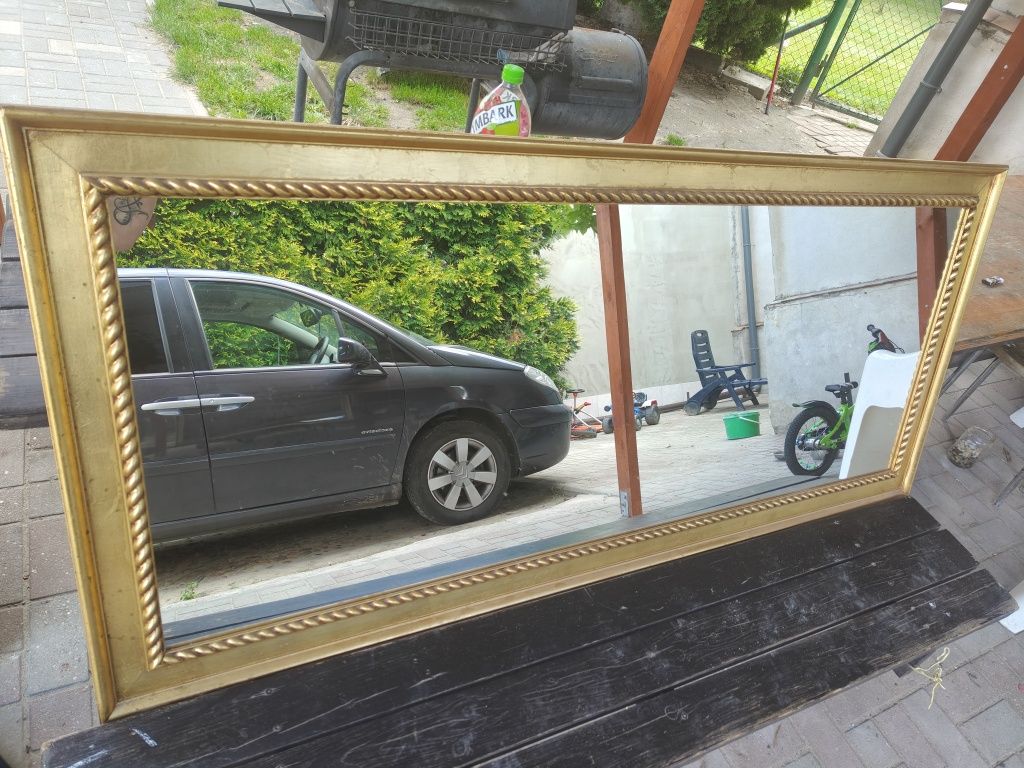 Przepiękne duże lustro