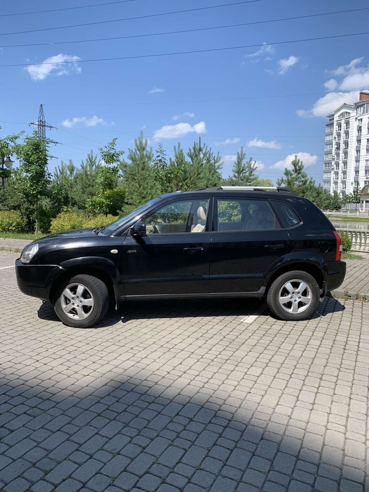 Hyundai Tucson 2008 гбо автомат