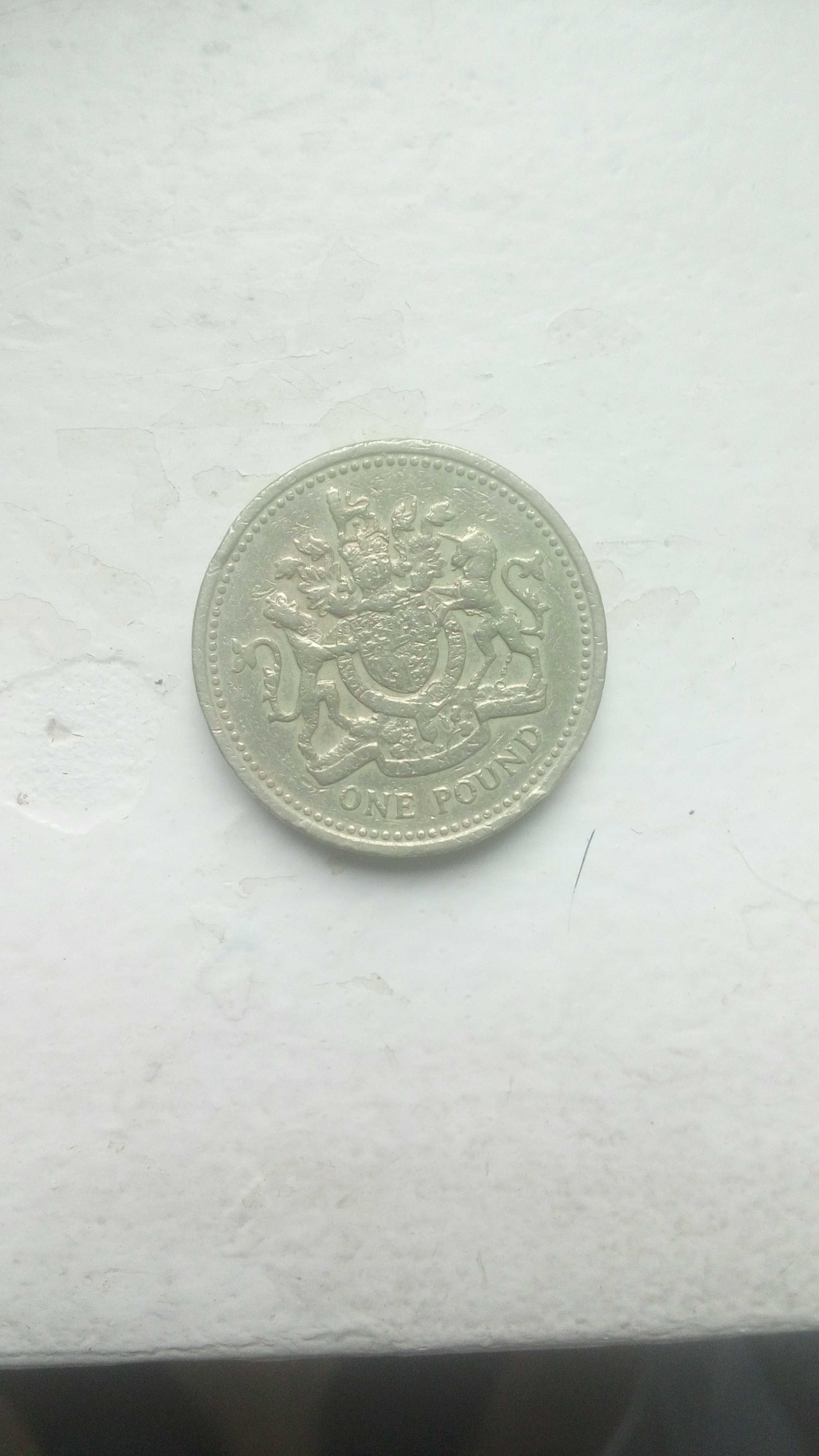 One pound/Монета Єлизавета 2 1983 року