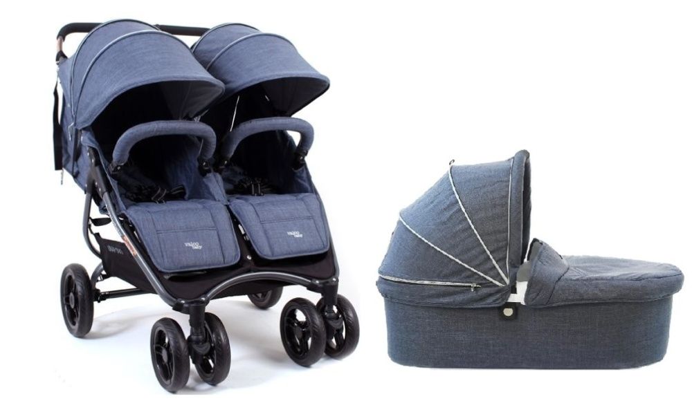 Valco Baby Snap Duo + gondola wózek bliźniaczy,rok po roku , sport