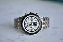 Tytanowy zegarek AZTORIN SPORT chronograph szafir tytan
