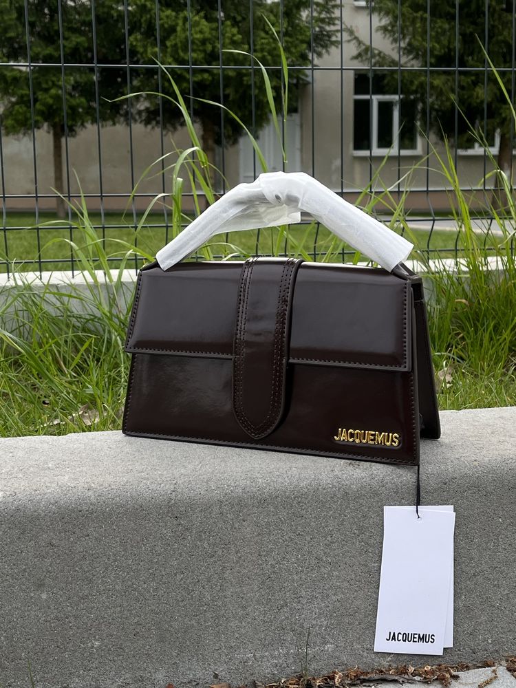 Сумка Jacquemus / коричневий колір / шкіряна сумка