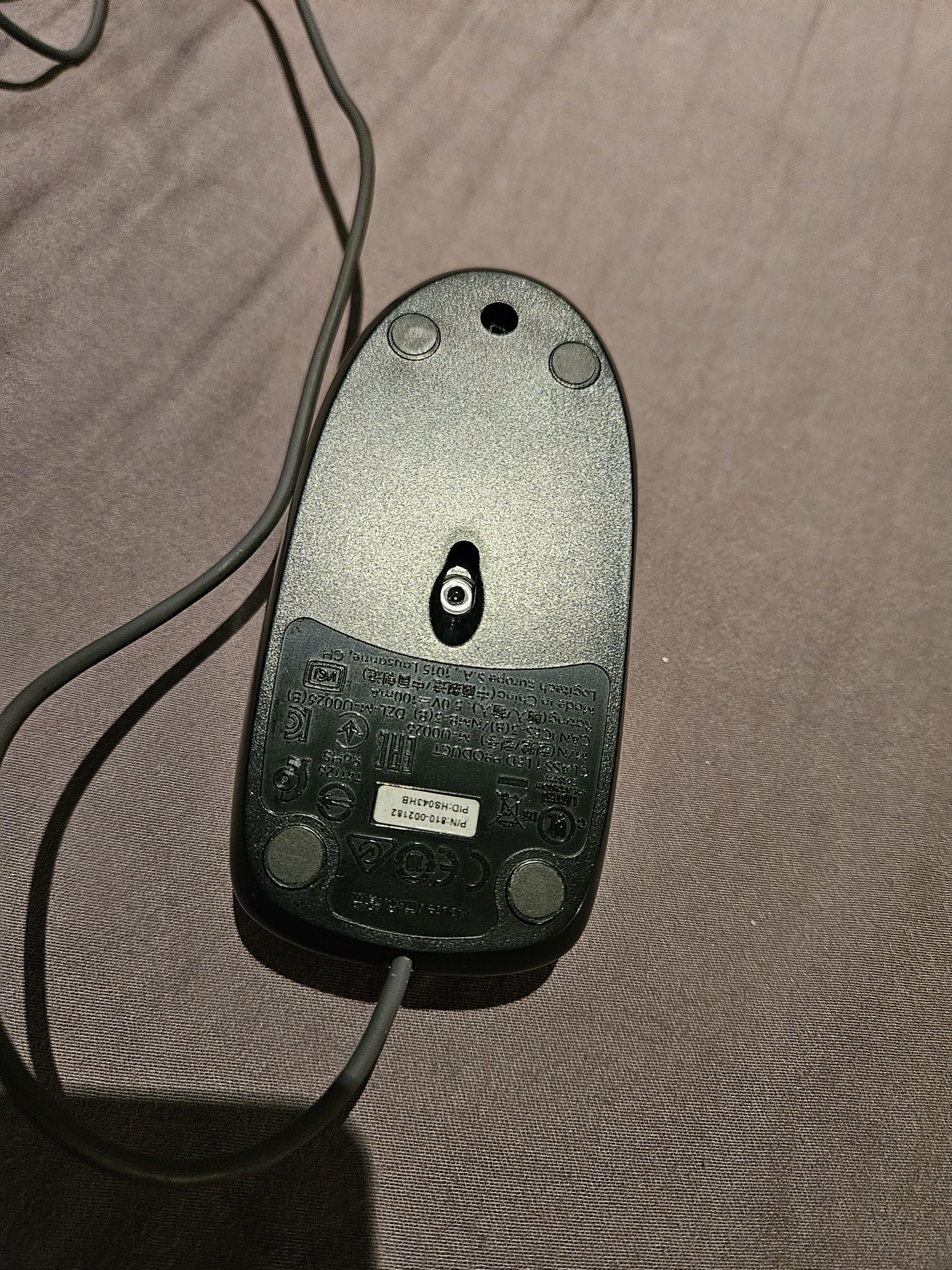 Комплект (клавіатура + миша) Logitech MK120 Black USB