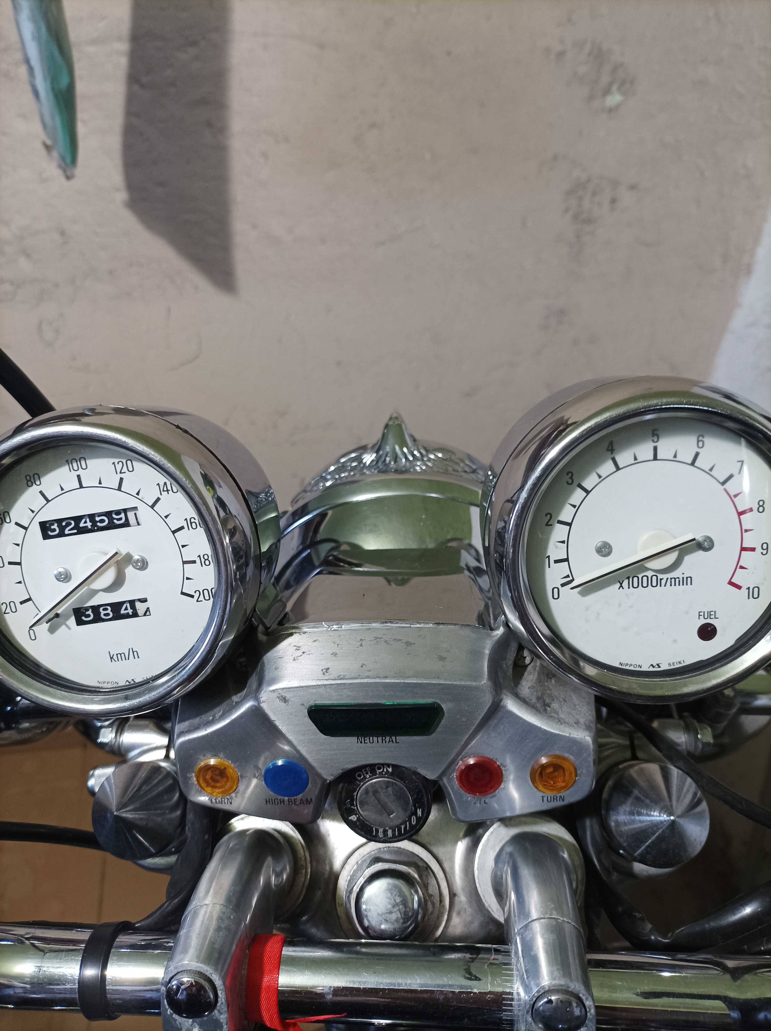 Motocykl Yamaha Virago 1100, rok. prod. 1999, wysoka kierownica