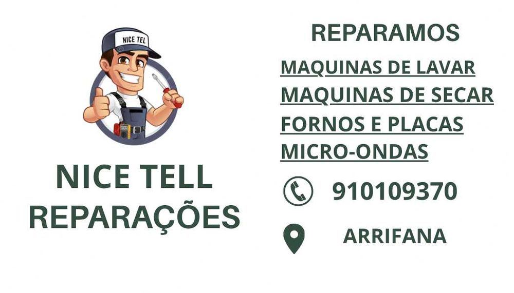 reparações de eletrodomésticos