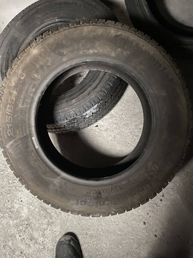 Opina zimowa 215/65 R16,  Continental crosscontact