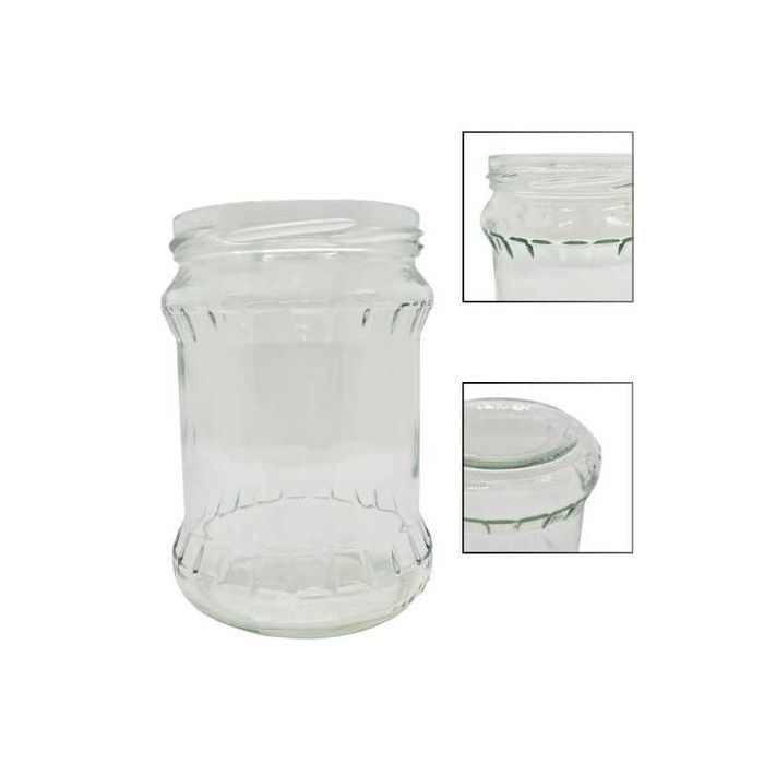 [8PAK] Słój 500ml Faceta - złota zakrętka fi 82