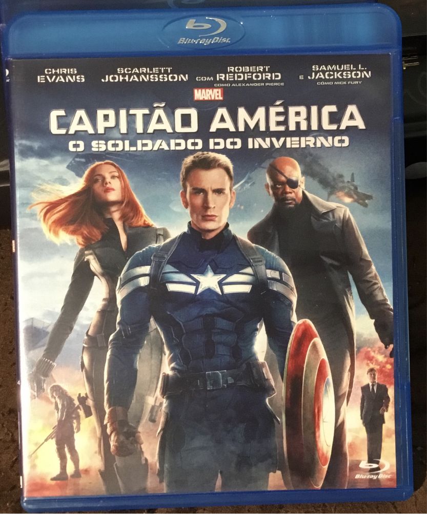 Capitão América O soldado do Inverno Blu ray
