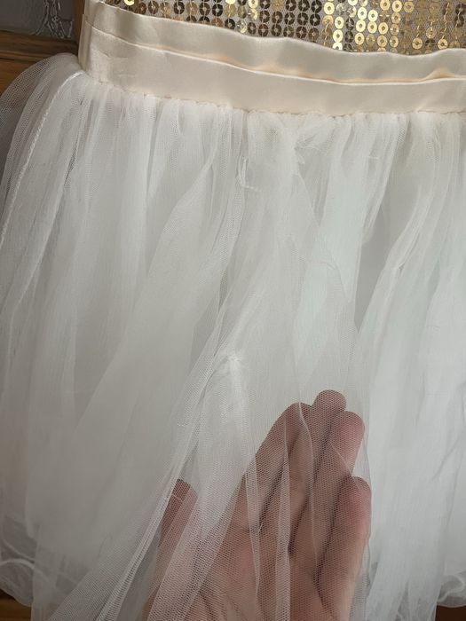 Пышное платье+болеро принцессы 3-4 года на Новый год, утренник