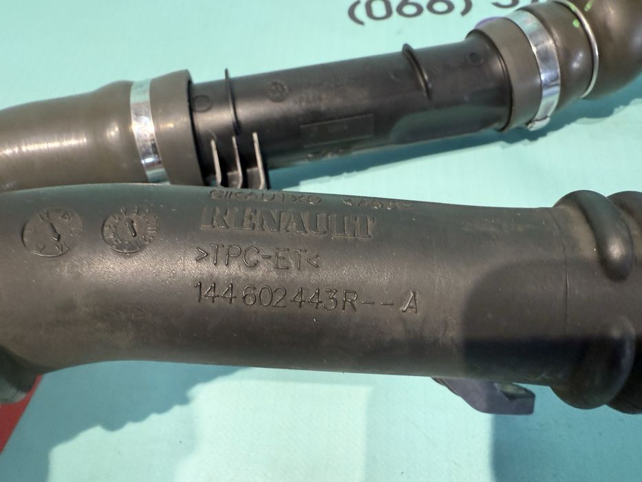 Патрубок інтеркулера Megane 4 к9к qashqai j11 144602443R