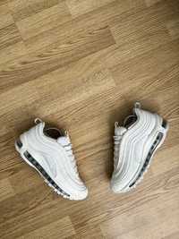 Кроссовки сетка белые лето весна Nike air max 97 оригинал 38,5 38