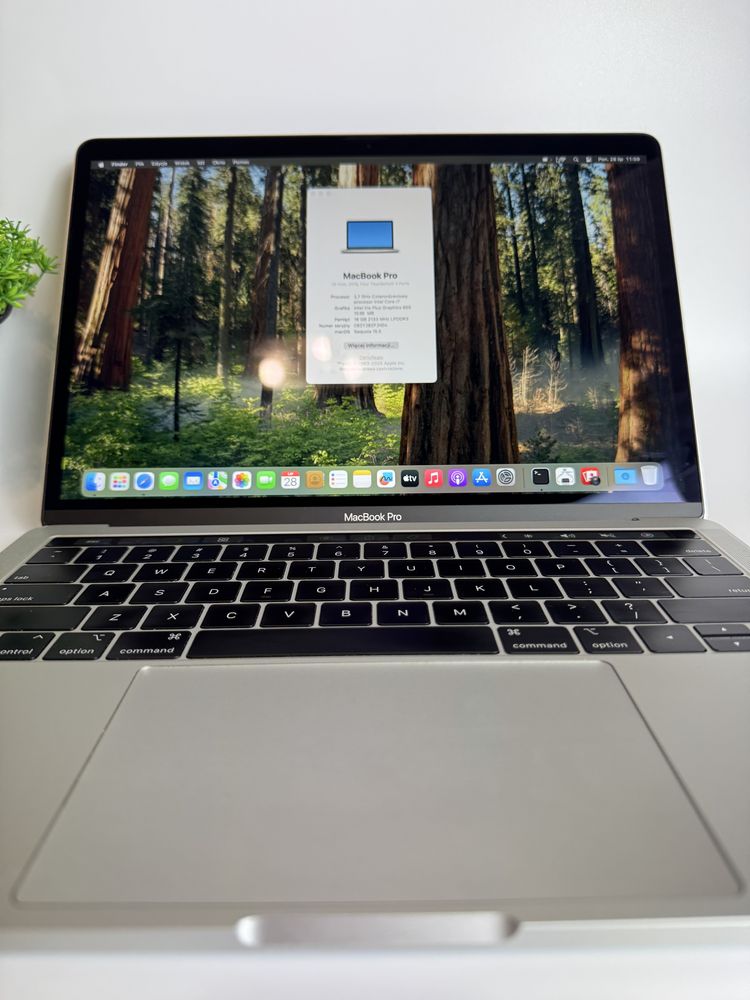 Apple MacBook A1989 i7 16GB 512GB 13,3"