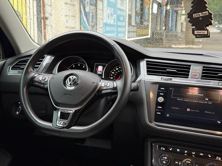 Volkswagen Tiguan 2018, 103 пробега, 2.0 бензин, повний привід