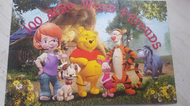 Puzzle - My Friends Tigger i Pooh Disney, 24 elementy maxi