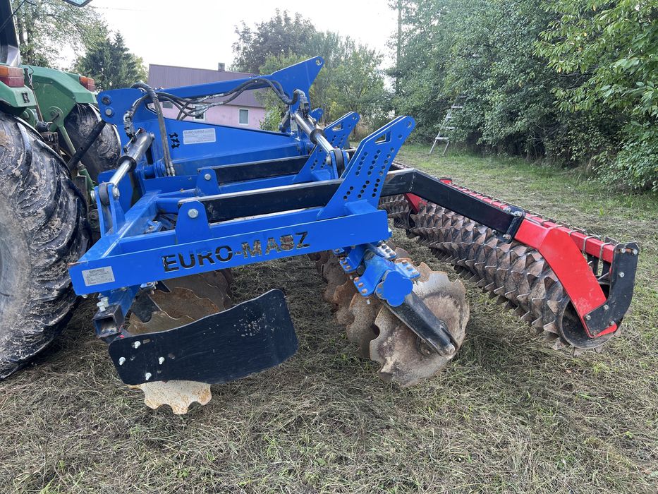 Brona talerzowa 4m rozkladana hydraulicznie Euro Masz