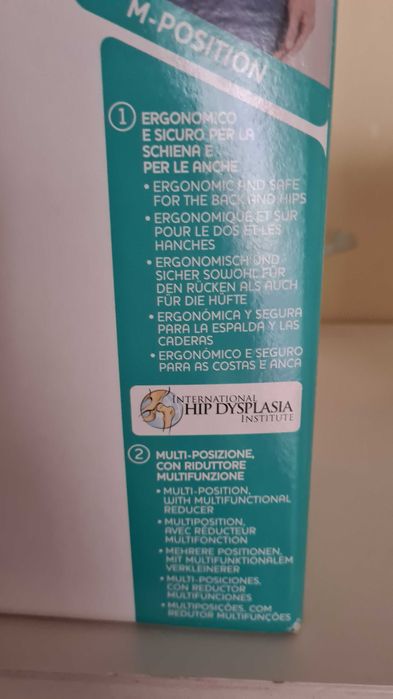 Marsupio myamaki chicco evolutivo multiposiçoes com redutor