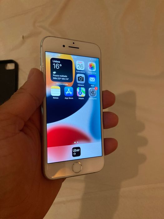 iPhone 7 com App de foto para uber