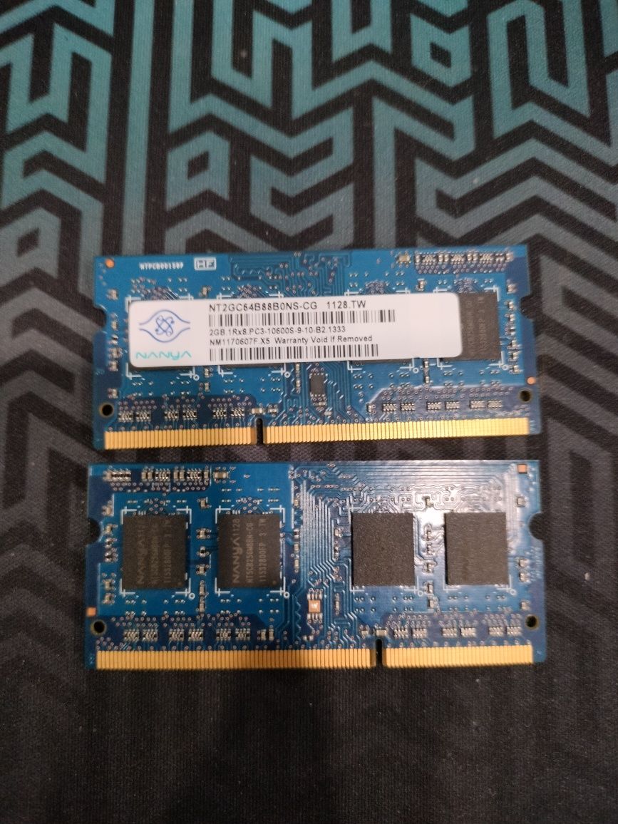 Pamięć ram 2x2gb