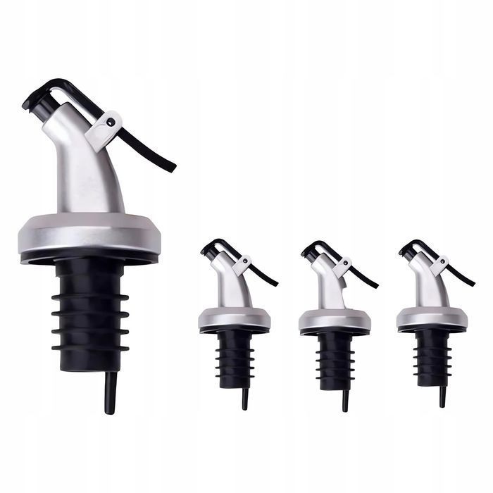 Nalewak barmański dozownik lejek korek zatyczka butelek alkoholu oliwy