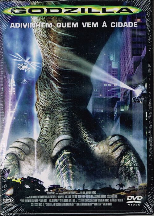 Filme em DVD: Godzilla (1998) - NOVo! SELADO!