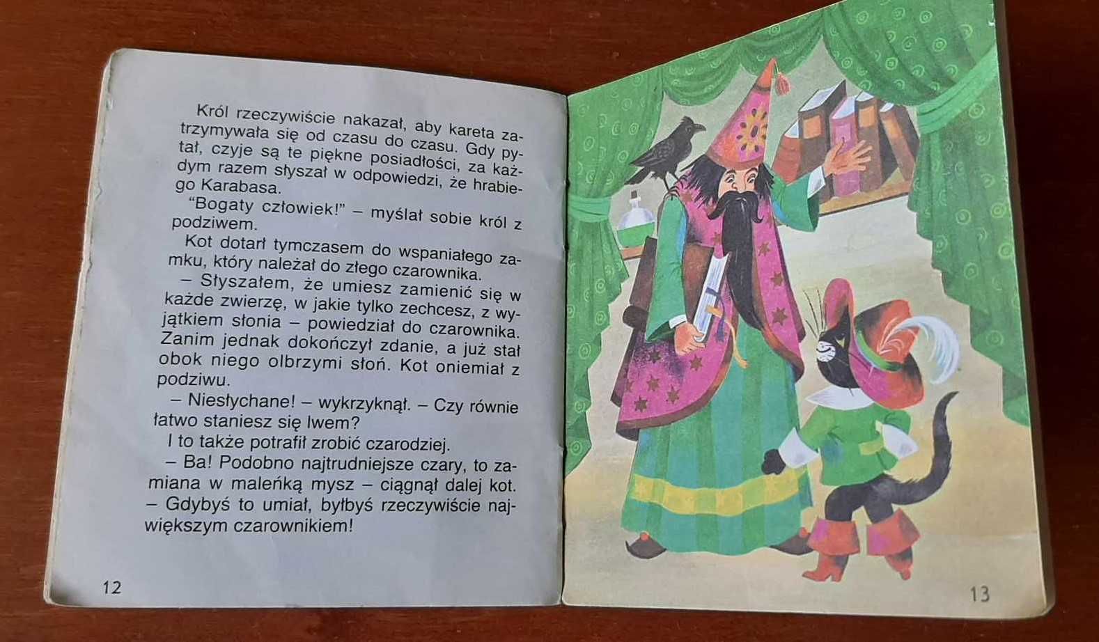 Książeczka dla dziecka z serii Tyci Tyci - bajka Kot w butach