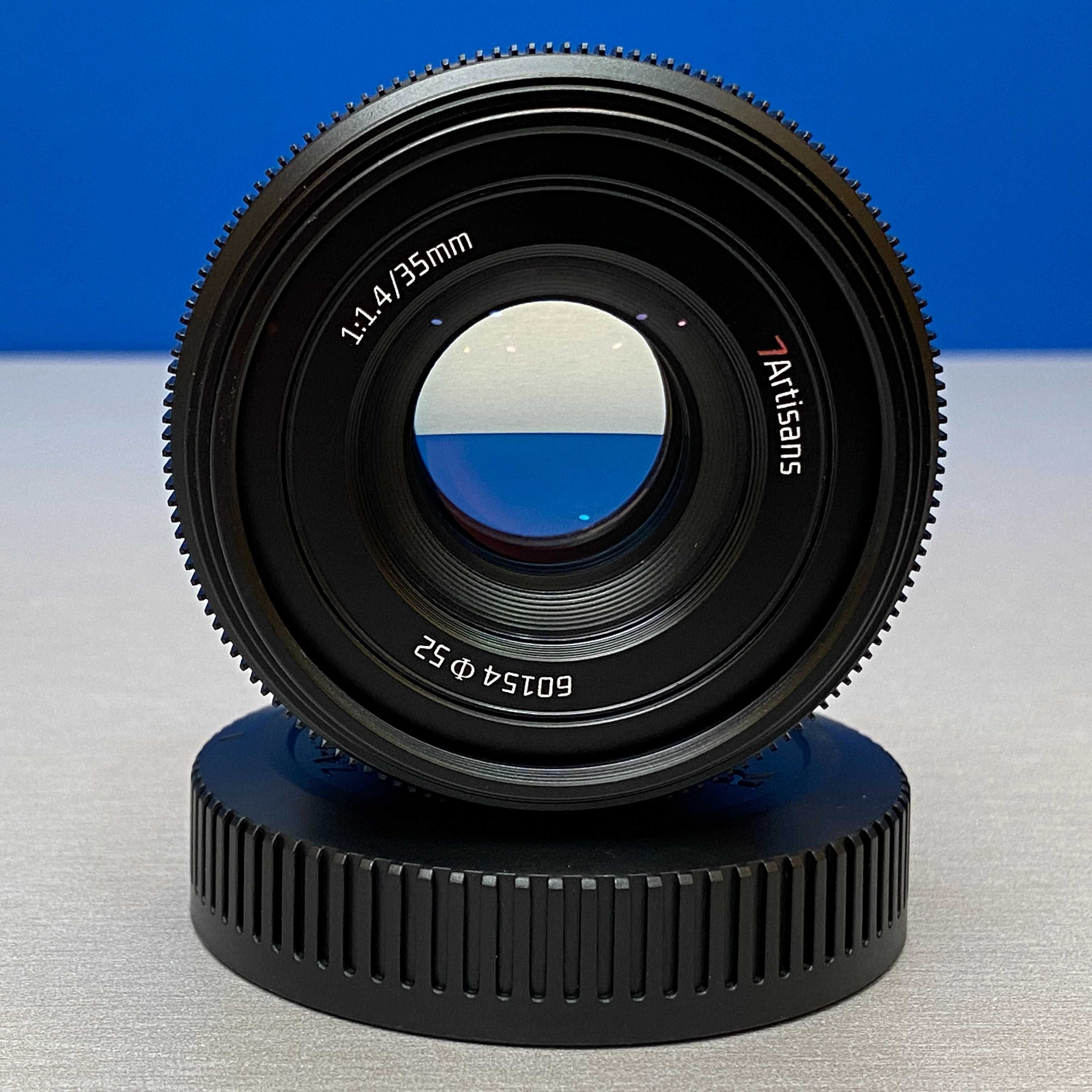 7Artisans 35mm f/1.4 II (Canon RF) - NOVA - 3 ANOS DE GARANTIA