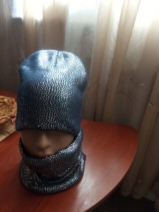 Шапочка+снут на флиссе