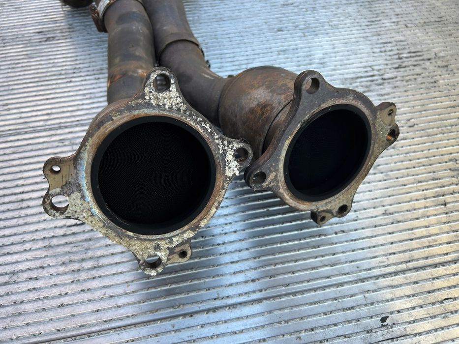 Katalizator Downpipe Rura Kolektora Wycdechowego Audi A6 C5 2.7 BT Bes